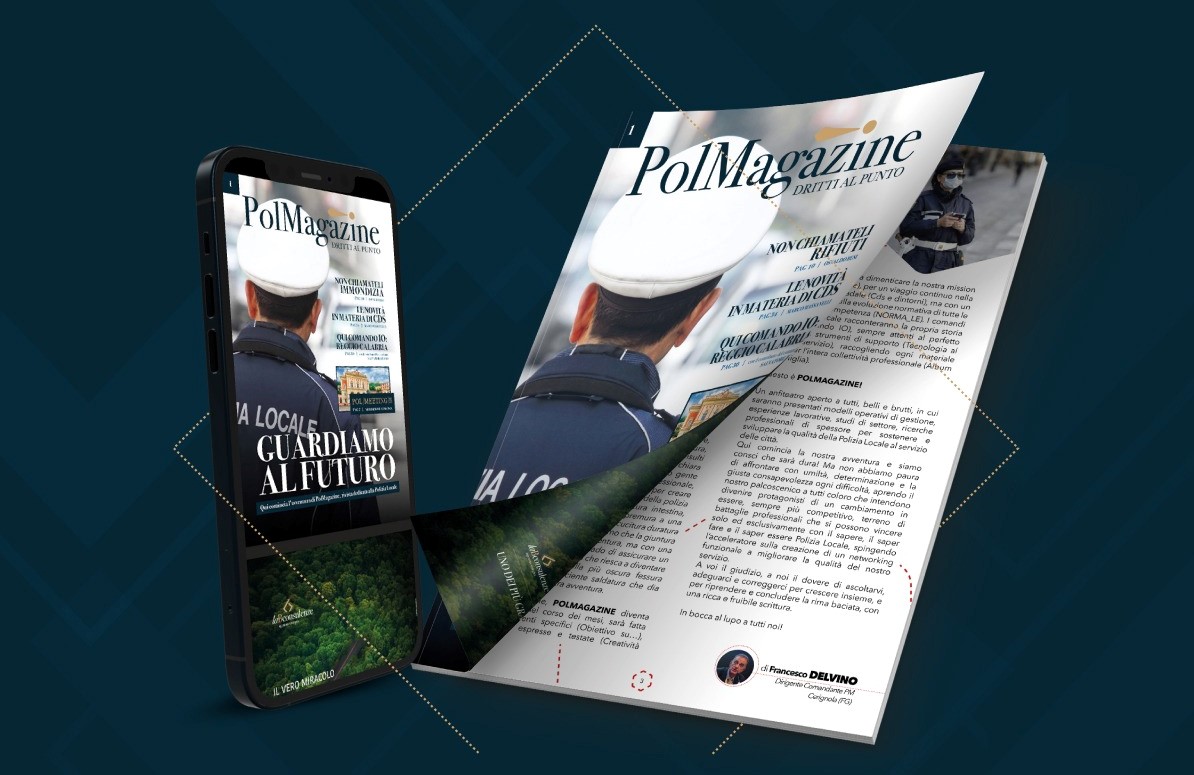 PolMagazine è la nuova rivista digitale per la Polizia Locale